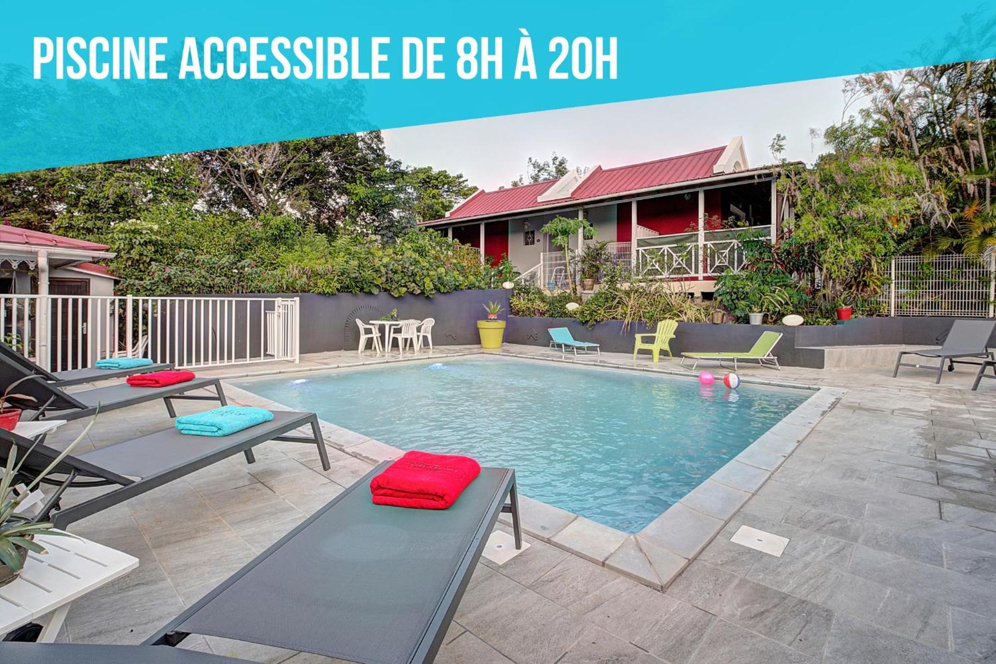 Résidence Ti'Kéol - Appartements avec terrasse 2 à 4 personnes, piscine Sainte-Anne Exterior foto