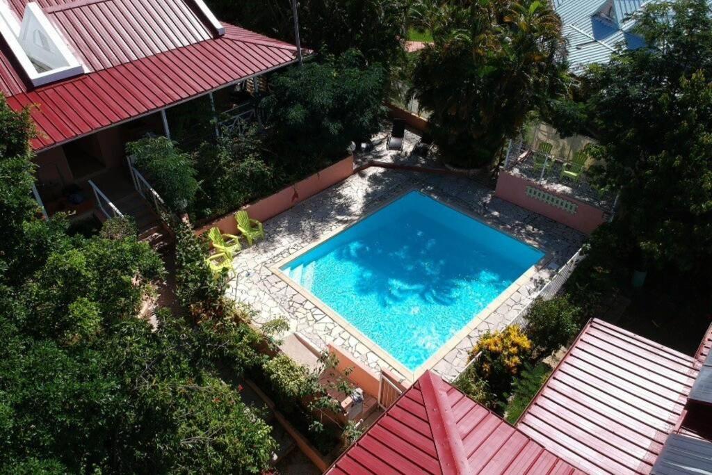 Résidence Ti'Kéol - Appartements avec terrasse 2 à 4 personnes, piscine Sainte-Anne Exterior foto
